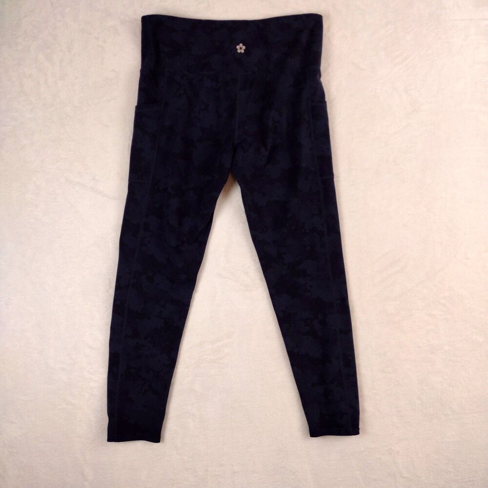 Tuff Athletics High Waist Leggings Women's Camo Gym Workout Yoga Leg Pockets XL